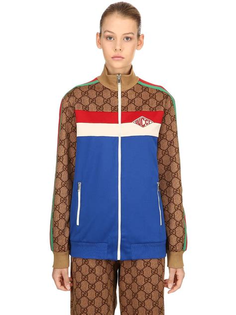 gucci technical jersey jacket womens|Gucci jacket cheap.